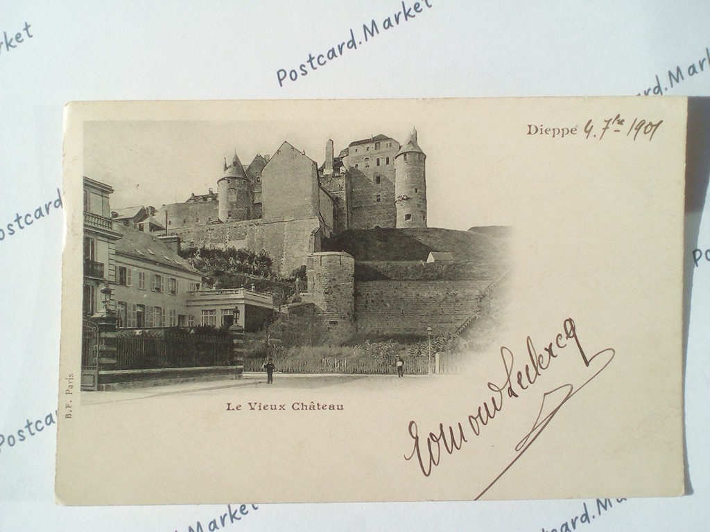 /France/Dieppe/FR_place_1901_Dieppe. Le Vieux Chateau.jpg